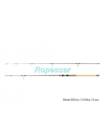 Lanseta Torks Cork 3,6M/3,0 lbs./2 segmente - Delphin